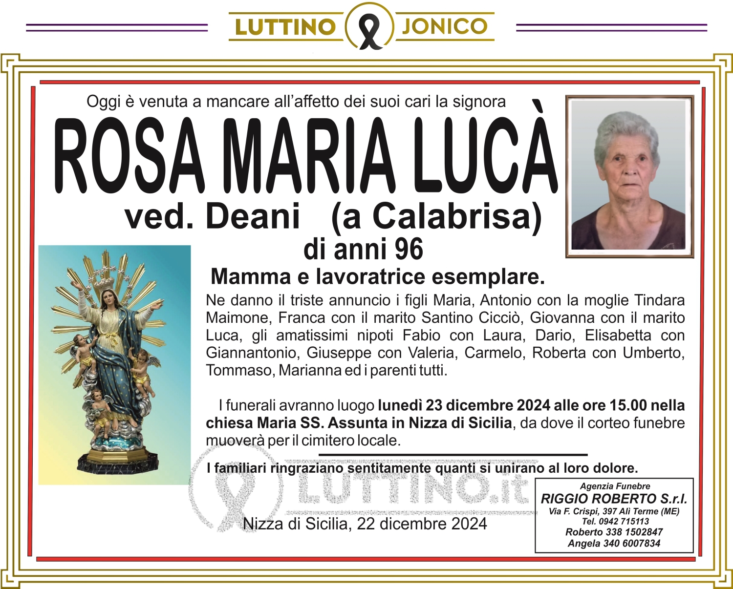 Rosa Maria Lucà